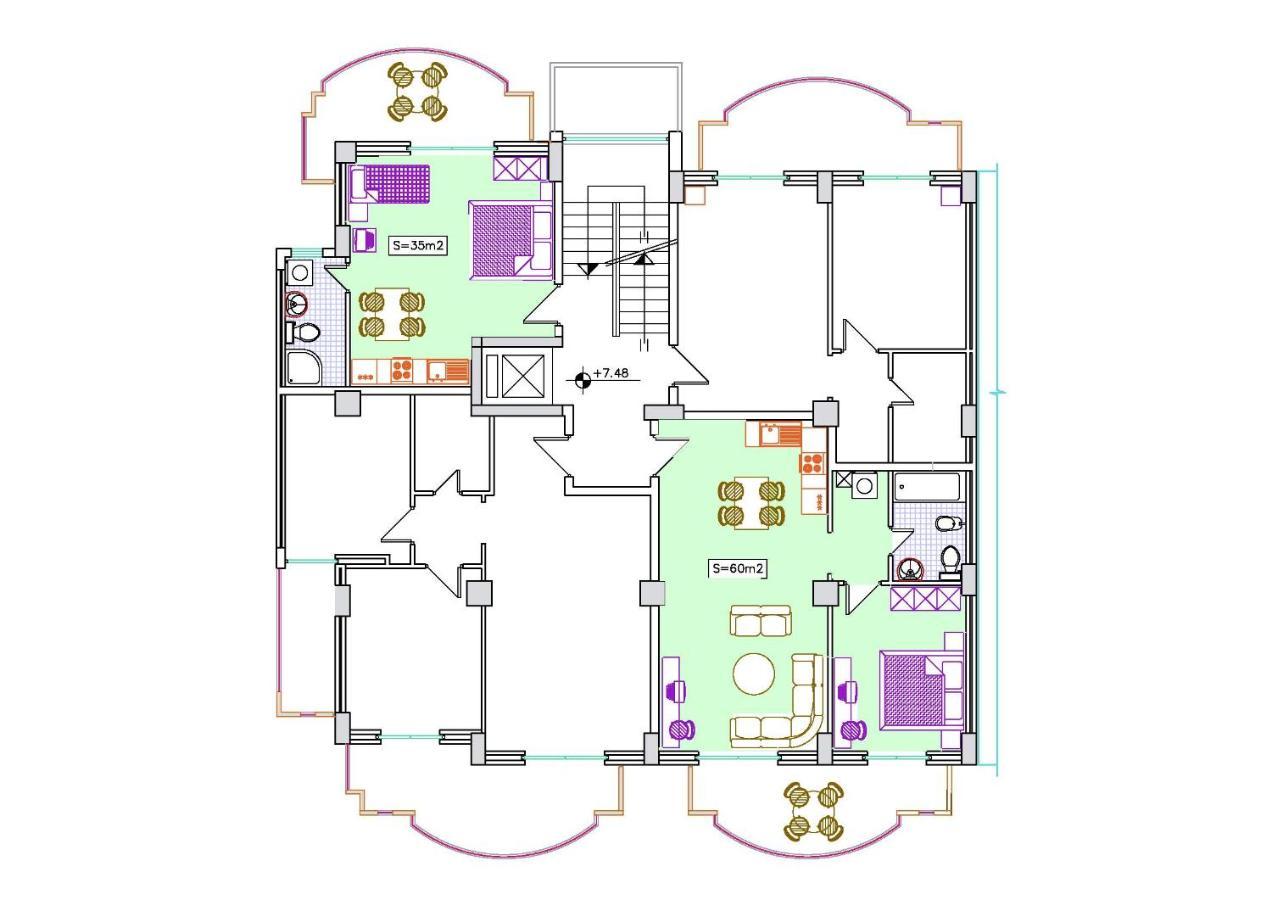 Apartment Urania_1 Σαράντα Εξωτερικό φωτογραφία